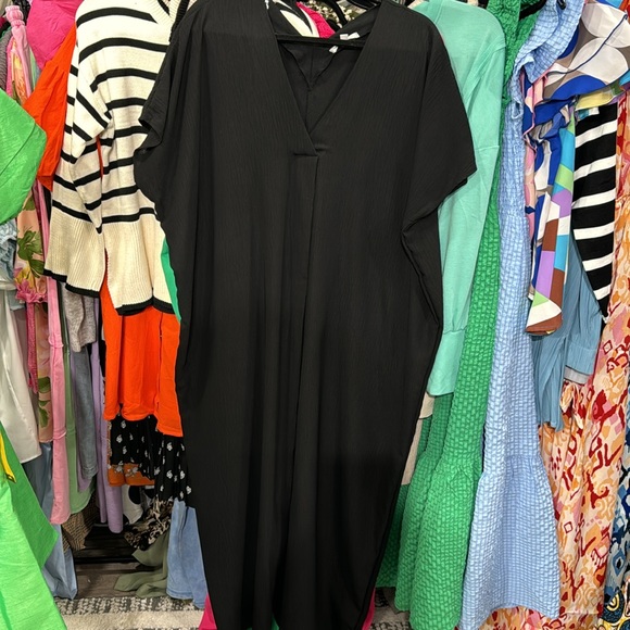 26 Boho V Neck Oversized Caftan Maxi dress - Picture 2 of 2